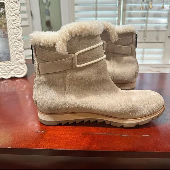 Sorel Tan Harlow Botties Size 7.5 - Picture 8 of 12